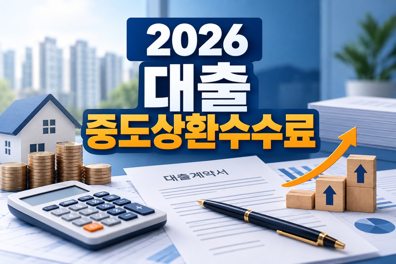 2026 대출 중도상환수수료 총정리｜언제 내고 얼마나 줄었을까