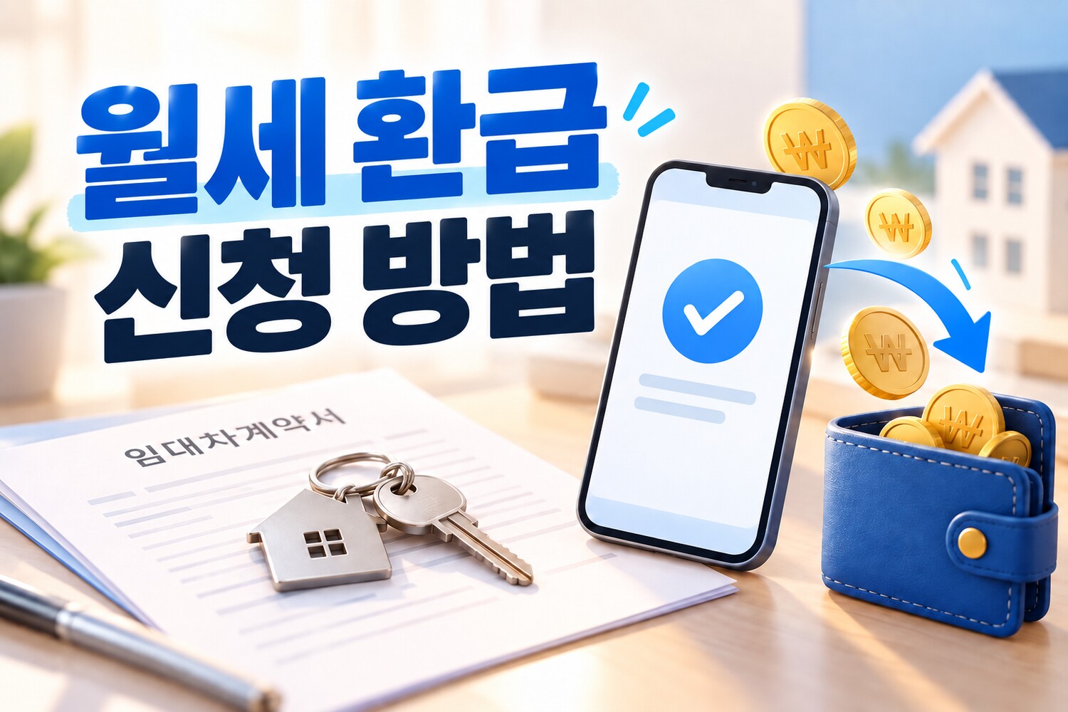 월세 환급 신청 방법, 내가 받을 수 있는지 조건부터 확인하기